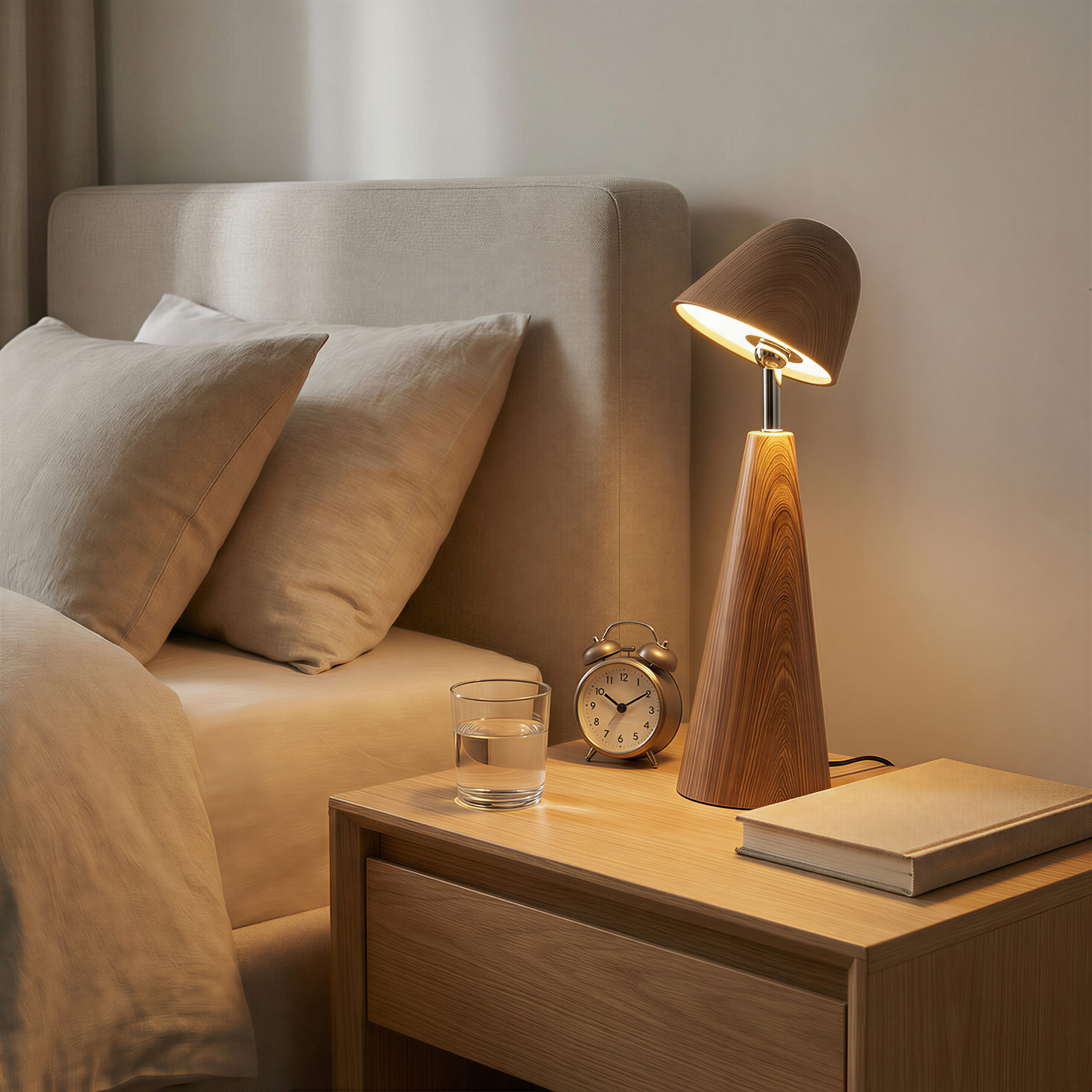 Newsiver Cordless Table Lamp - Vintage Walnut - Image 5