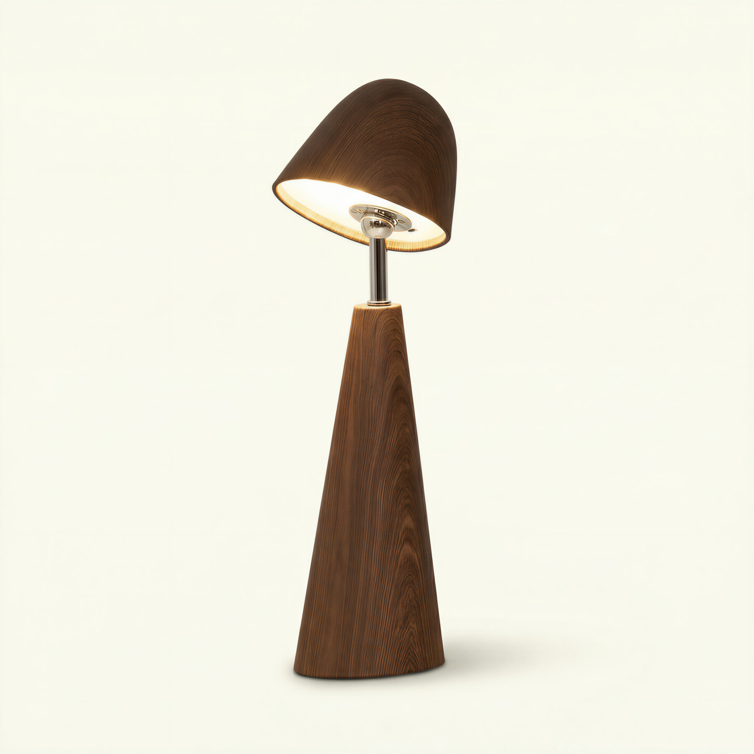 Newsiver Cordless Table Lamp - Vintage Walnut - Image 3
