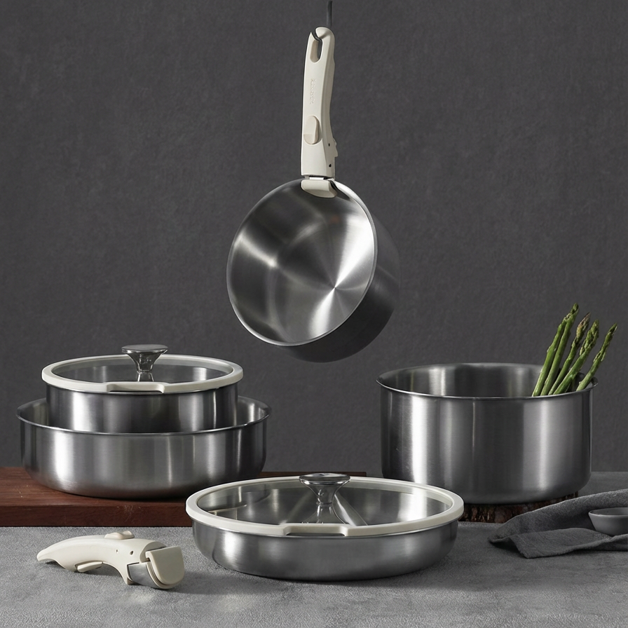 Carote Stainless Steel Cookware Set