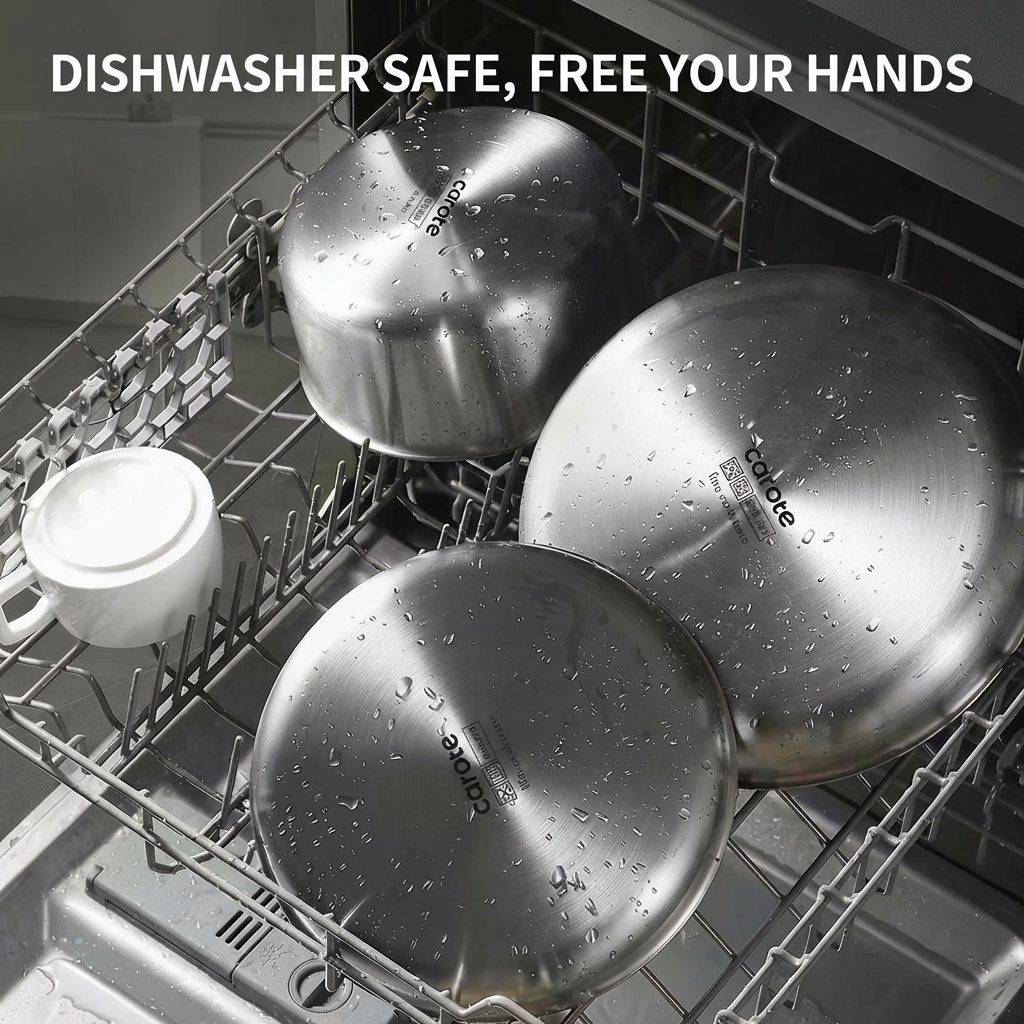 Carote Stainless Steel Cookware Set - Image 4